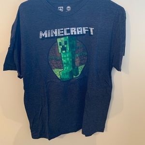 Never been worn Minecraft creeper shirt